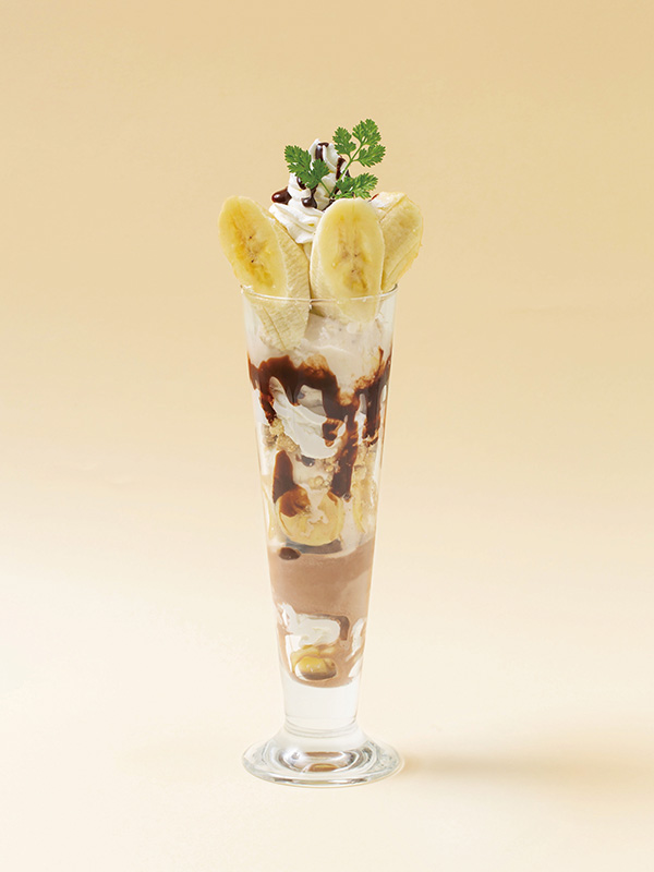 バナナチョコパフェ